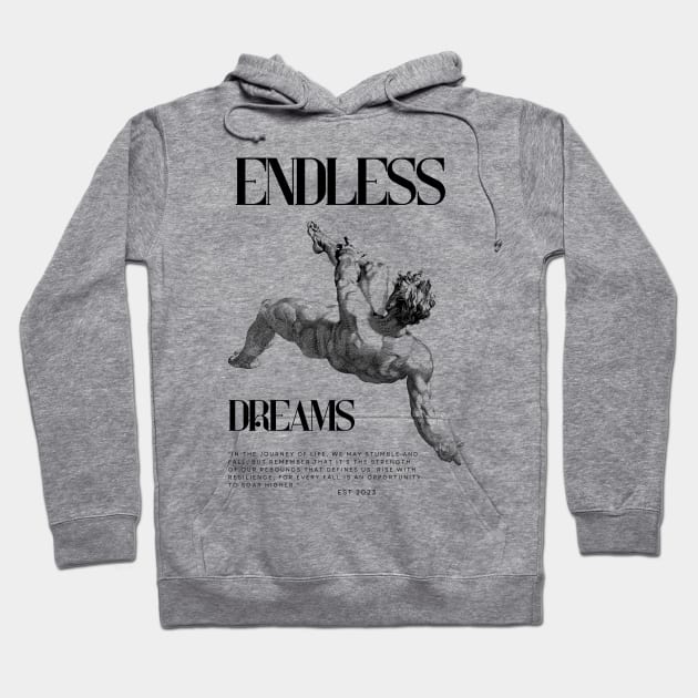 Rising Resilience: Endless Dreams Tee Hoodie by ElevateWear